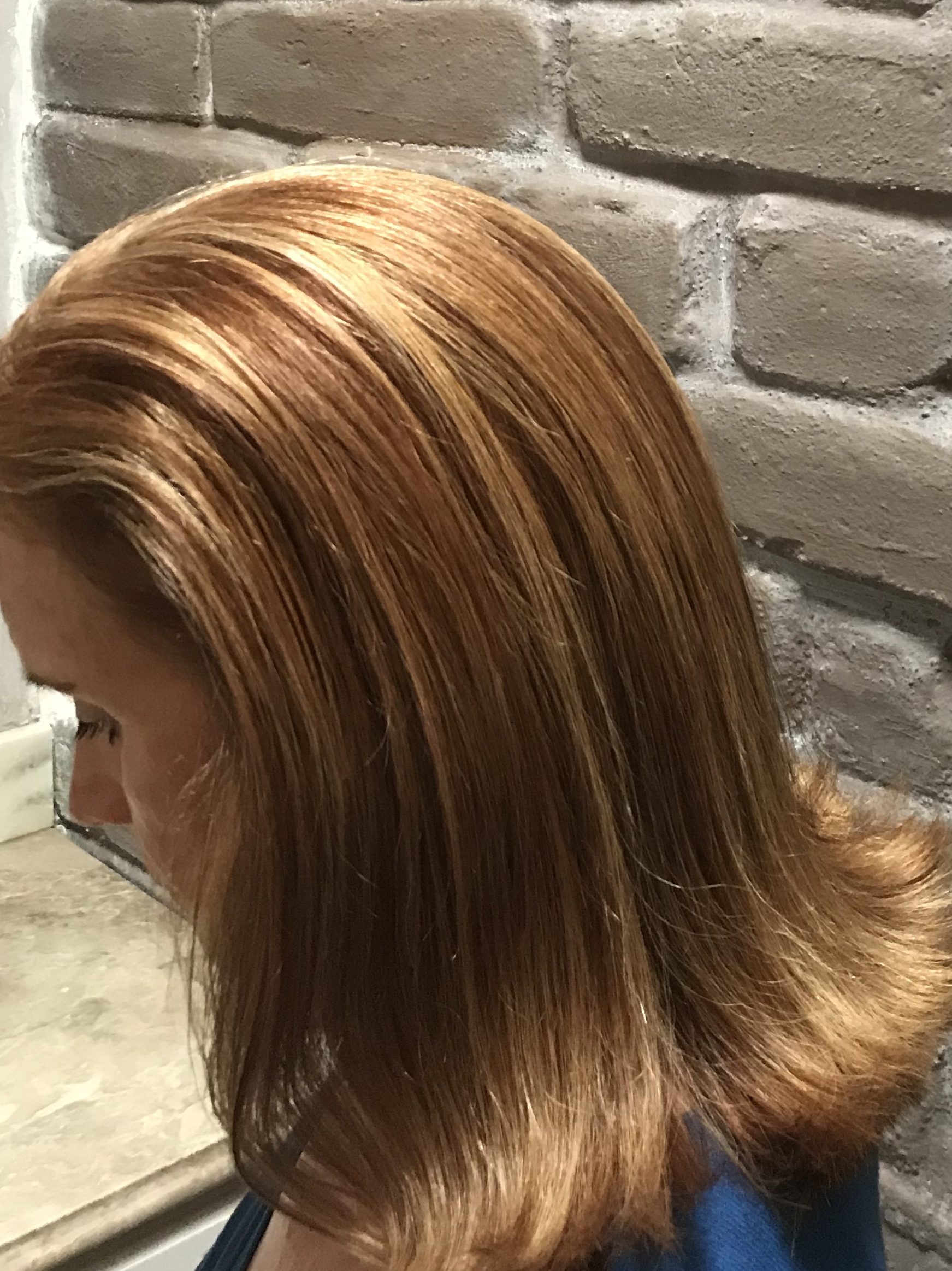 Shiny hair